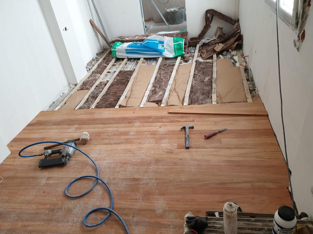 INSTALACIÓN SUELO DE MADERA