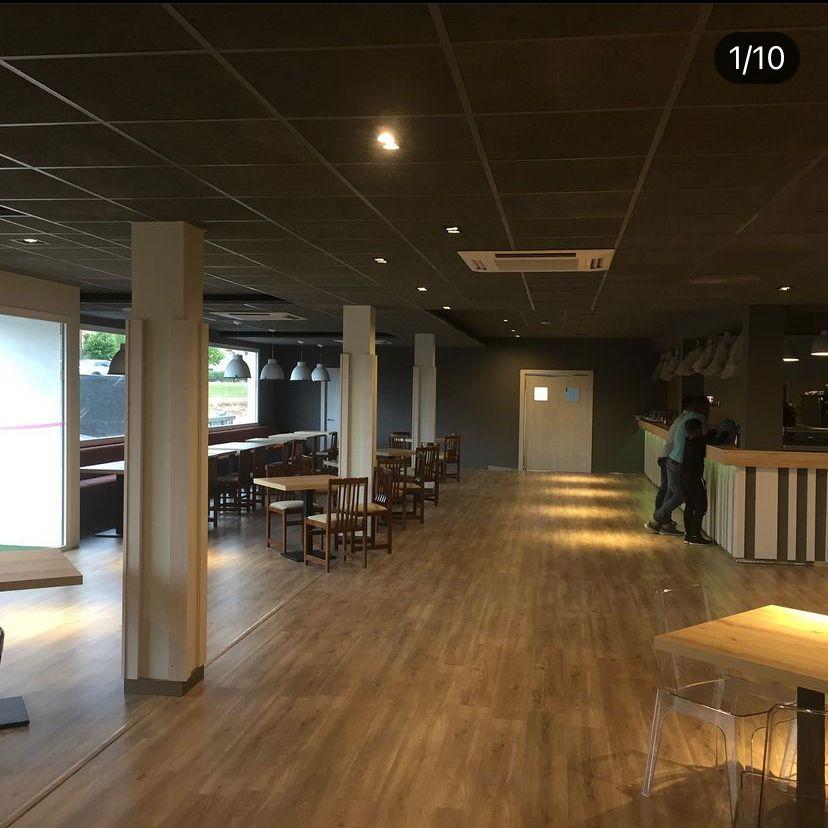 SUELOS LAMINADOS PARA RESTAURANTES EN ZARAGOZA